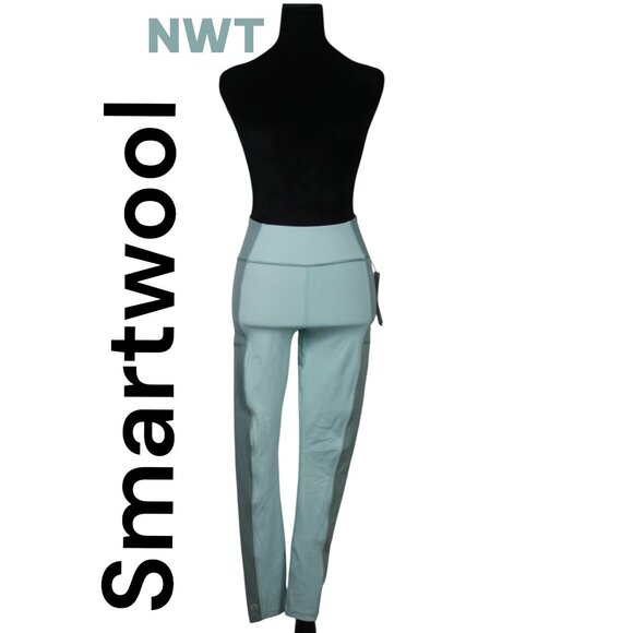 NWT Smartwool Women's Run Legging Winter Sky Size Medium